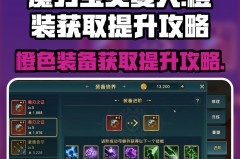 魔力宝贝私服副本掉落全解析获取极品装备的路线