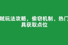 盗贼玩法攻略，偷窃机制、热门道具获取点位
